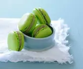 Macarons mit Bananencreme