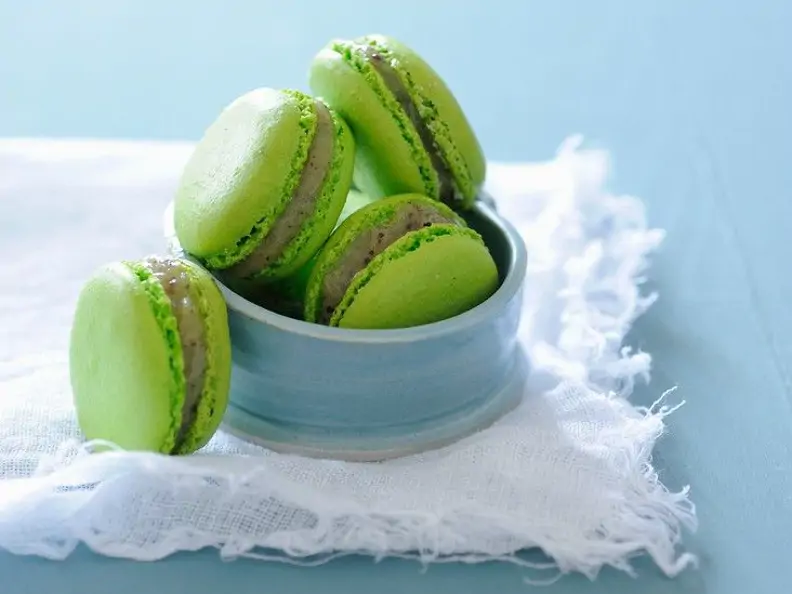 Macarons mit Bananencreme