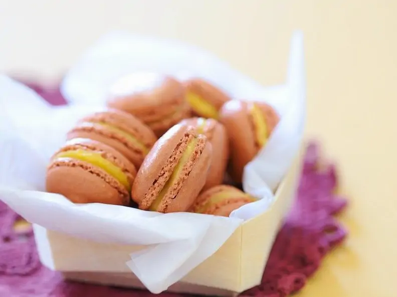 Macarons mit Mährencreme