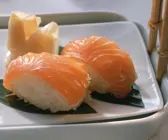 Nigiri mit Lachs