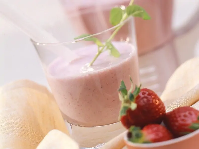 Erdbeer-Sahne-Joghurt