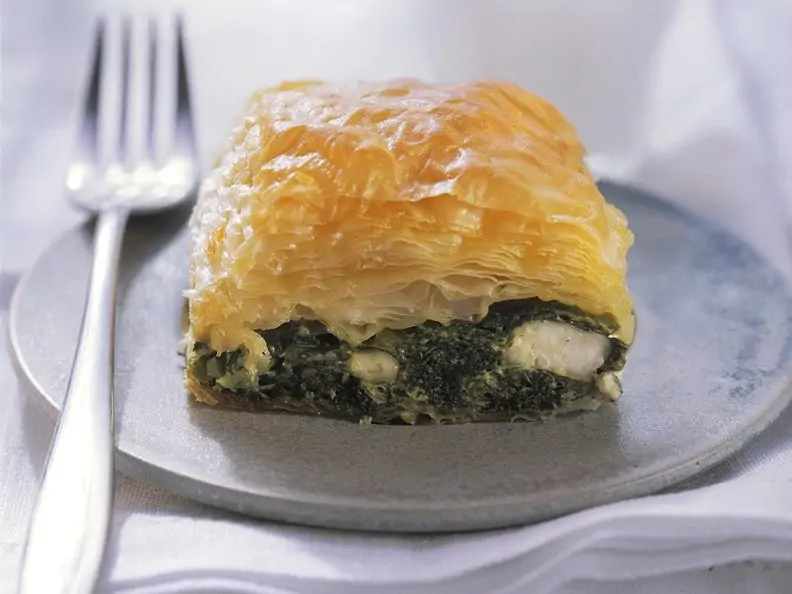 Spinatpastete