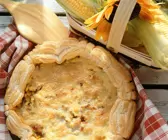 Hackfleischkuchen mit Mais