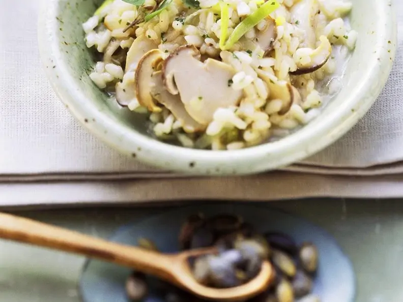 Risotto mit Steinpilzen