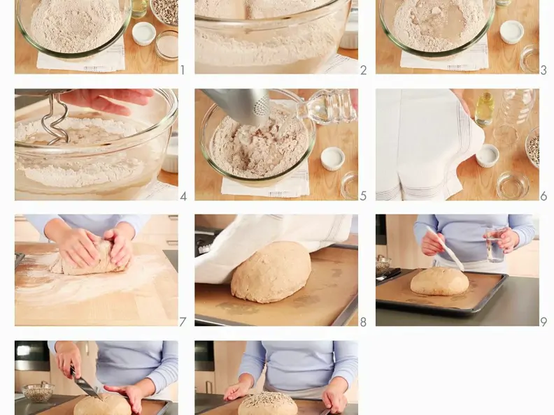 Sonnenblumenbrot