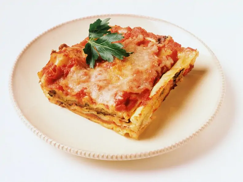Vegetarische Tomaten-Ricotta-Lasagne