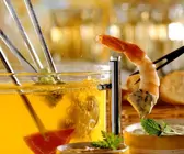 Fischfondue mit Dips