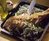 Lamm mit Senfkruste