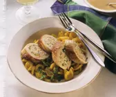 Gefüllte Putenschnitzel