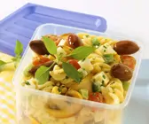Mediterraner Nudelsalat