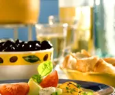 Mediterranes Käsefondue