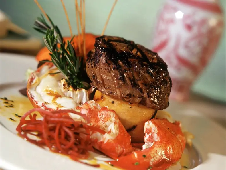 Rinderfilet mit Hummerfleisch