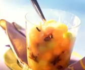 süß-sauer eingelegte Melone