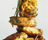 Lachs-Zucchini-Plätzchen