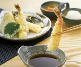 Ausgebackene Scampi