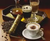 Irish Coffee und Cappuccino