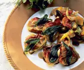 Saltimbocca mit mediterranem Gemüse