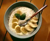 Hirsejoghurt mit Banane