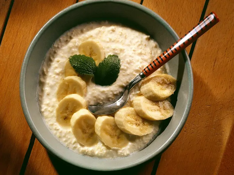 Hirsejoghurt mit Banane