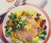 Bratkartoffelsalat mit Graved Lachs
