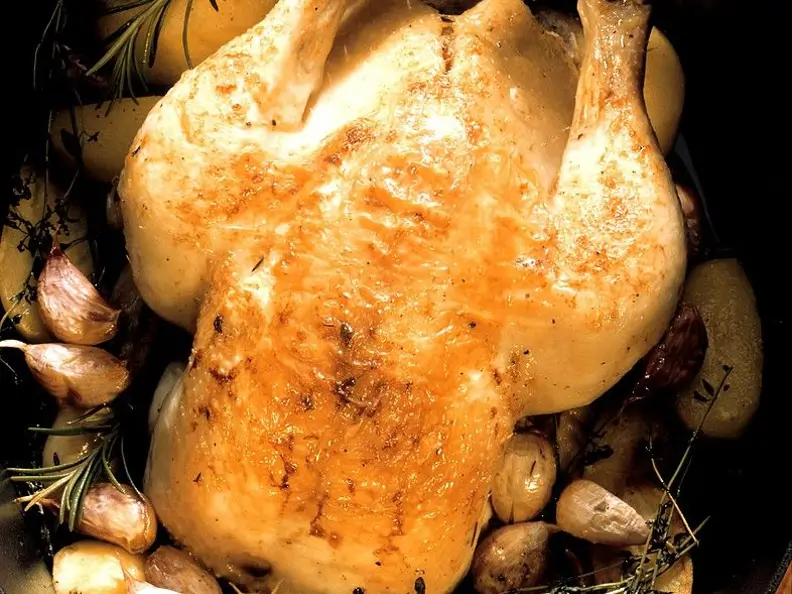Knoblauch-Hähnchen