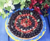 Mascarpone-Beerentarte