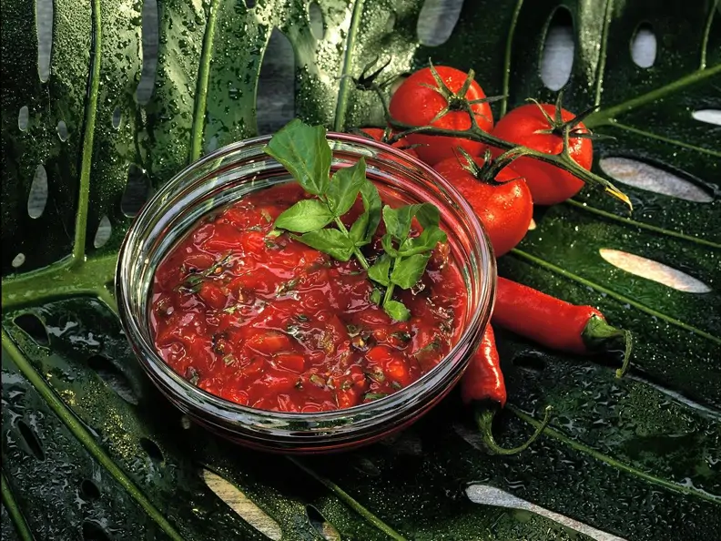 Scharfe Tomatensauce