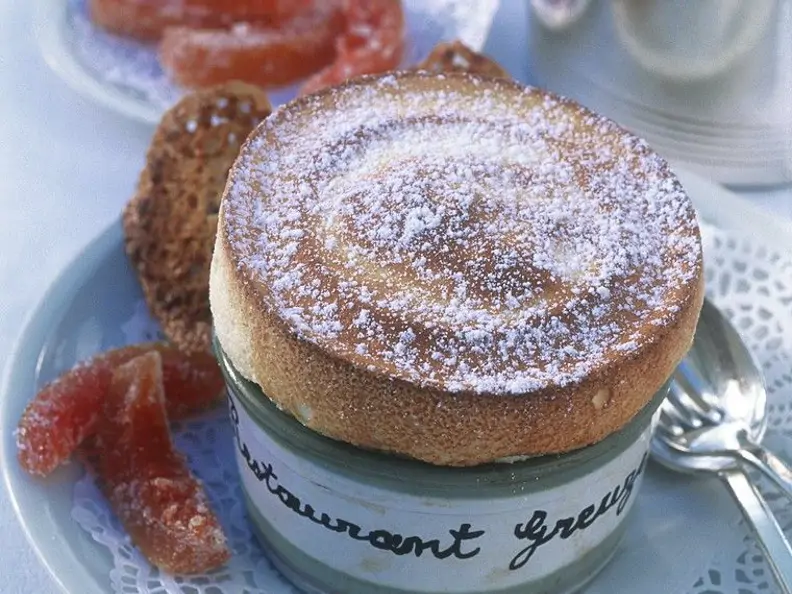 Orangensouffle