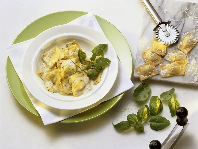 Spinat-Ricotta-Ravioli