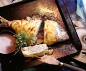 Dorade mit Kartoffelschuppen