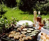 Lamm mit Gemüse vom Grill