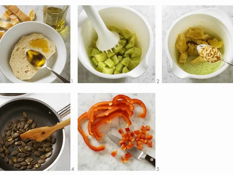 Kalte Gurkensuppe