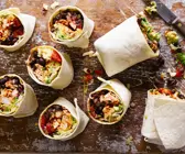 Hähnchen-Burritos