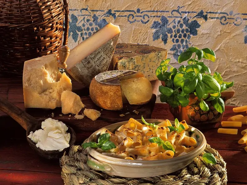 Käse-Rigatoni