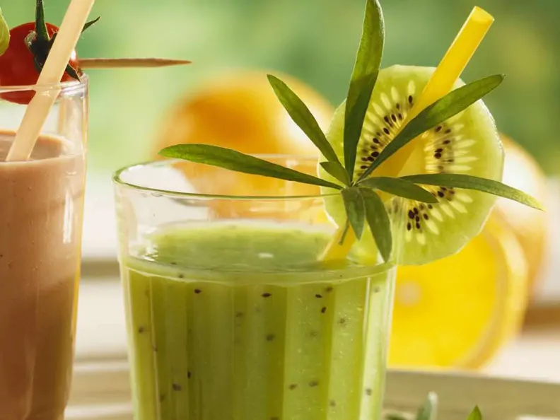 Kiwi-Gurken-Smoothie mit Estragon
