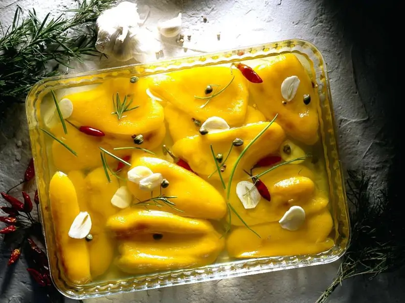 Paprika in Öl