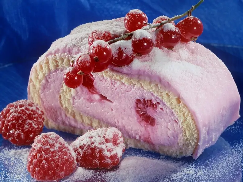 Himbeer-Sahne-Rolle