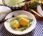 Kartoffeln mit Kräutersauce
