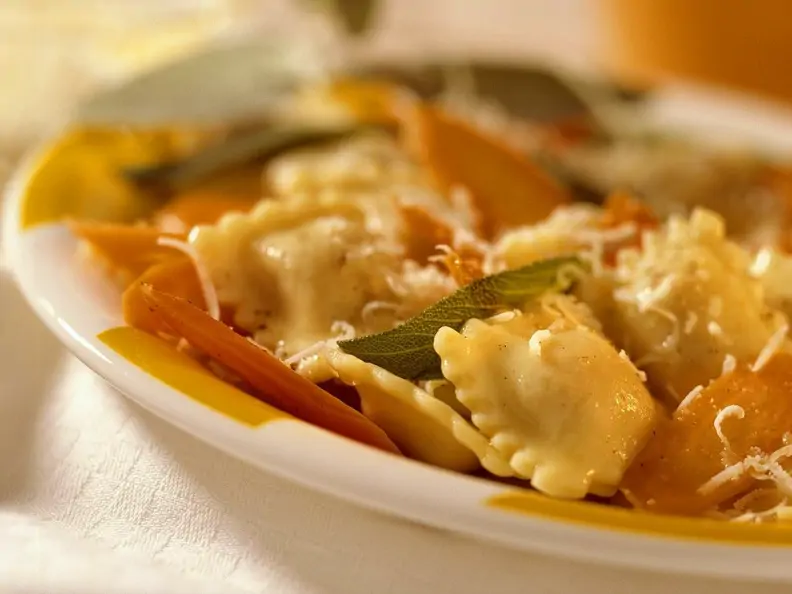 Ravioli mit Möhren