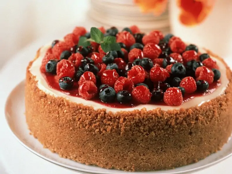 Käse-Beerenkuchen