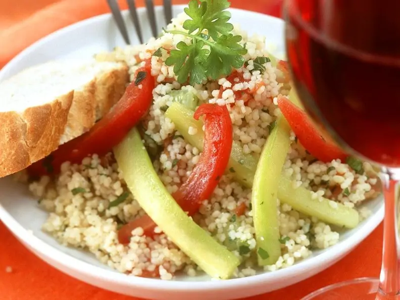 Veganer Couscous-Salat