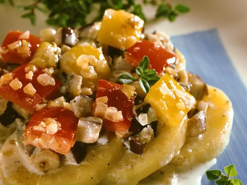 Kartoffel-Gemüsegratin