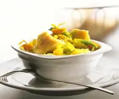 Dorsch mit Gemüse und Zitronengrassauce