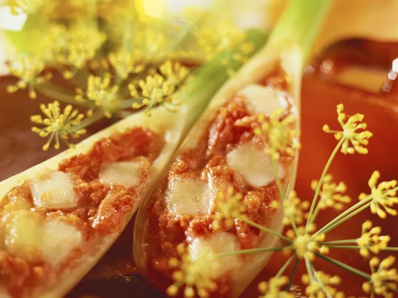 Gebackener Fenchel mit Tomaten
