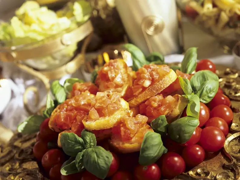 Low Fat-Bruschetta