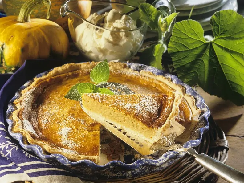 Kürbiskuchen