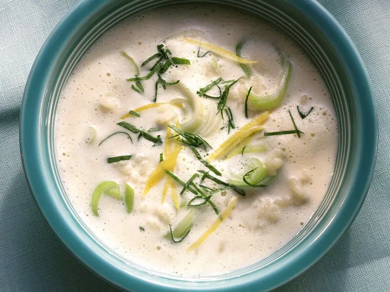 Zitronen-Reis-Suppe