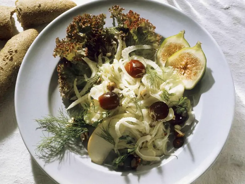 Fenchelsalat mit Feigen
