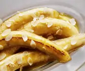 Heiße Honig-Bananen