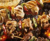 Hähnchenspieße vom Grill